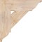 Ekena Millwork Traditional Traditional Smooth Bracket, Douglas Fir, 5 1/2"W x 22"D x 22"H BKT06X22X22TRA01SDF - alternate 3